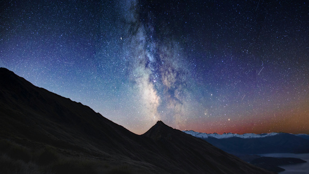 Milky Way Standing At The Edge Of The Cosmos (1680x1050) Resolution Wallpaper