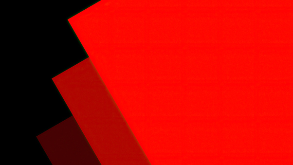 Minimal Shape Red Dark 4k Wallpaper