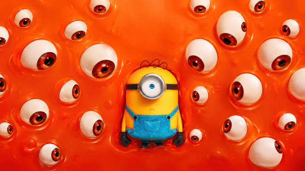 Minions And Monsters 2026 (1336x768) Resolution Wallpaper