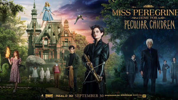 Miss Peregrines Home For Peculiar Children Original Poster Wallpaper