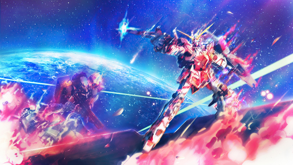 Mobile Suit Gundam Unicorn Anime 4k Wallpaper