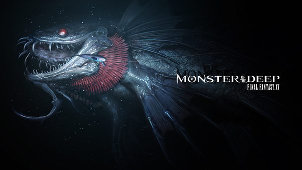 Monster Of The Deep Final Fantasy XV E3 2017 Artwork Wallpaper