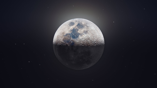 Moon Astrophotography 4k Wallpaper