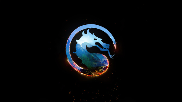 Mortal Kombat 1 Logo 5k Wallpaper