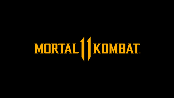 Mortal Kombat 11 Logo Dark Black 8k Wallpaper