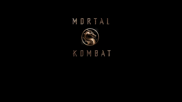 Mortal Kombat 2021 Movie Logo Wallpaper