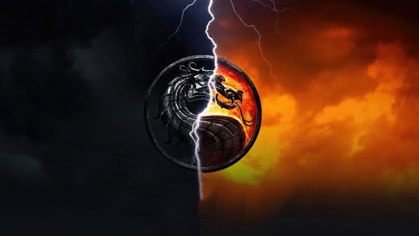 Mortal Kombat Mobile Logo Wallpaper