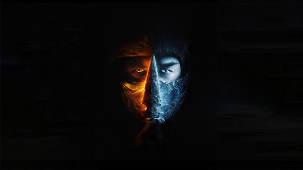 Mortal Kombat Movie Logo 4k Wallpaper
