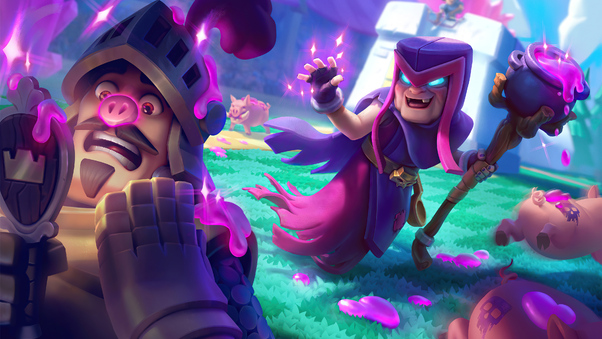 Motherwitch Clash Royale 4k Wallpaper