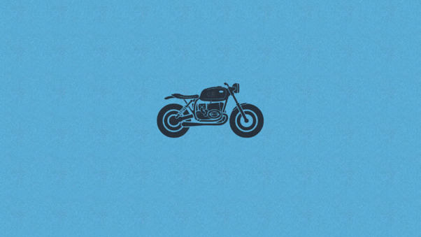 Motorcycle Minimalism Wallpaper