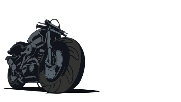 Motorcycle Vector Wallpaper