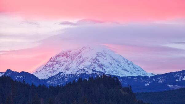 Mount Rainier Sunrise Washington 5k Wallpaper