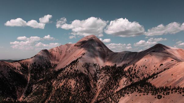 Mountain Alpine Clouds 8k Wallpaper