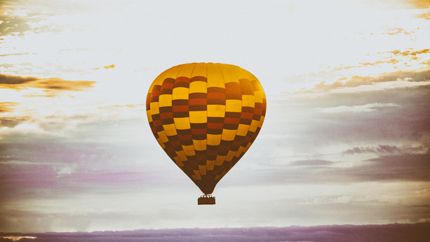Moving In The Right Direction Air Balloon 5k Wallpaper