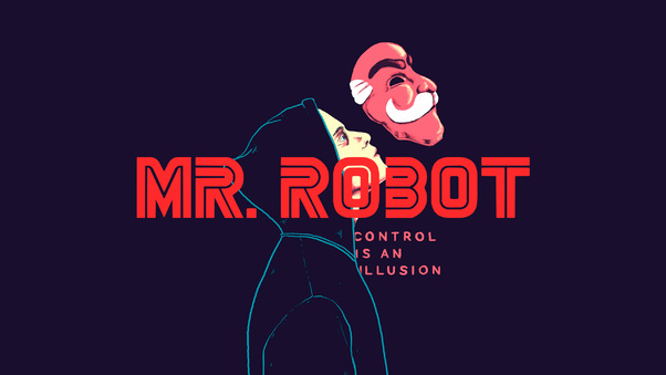 Mr Robot Illustration Fan Art Wallpaper