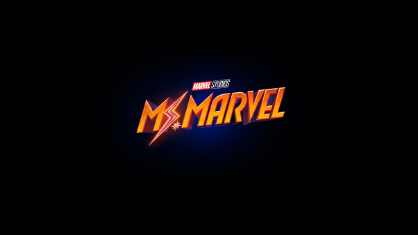 Ms Marvel Logo Movie 5k Wallpaper