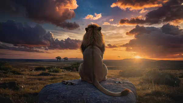 Mufasa The Lion King 4k (320x240) Resolution Wallpaper