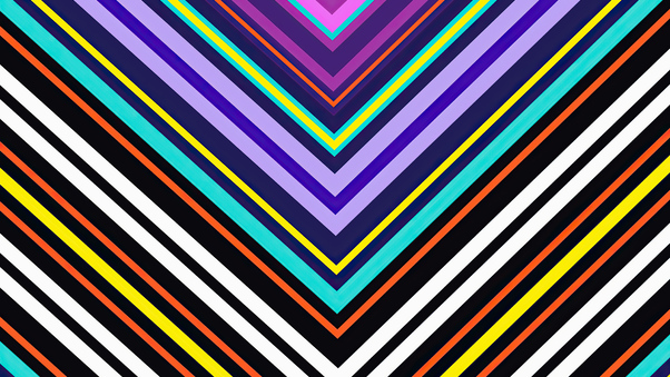 Multicolors Stripes 4k Wallpaper
