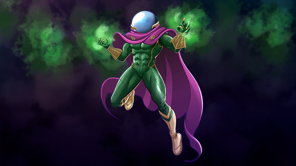 Mysterio Rises (5120x2880) Resolution Wallpaper