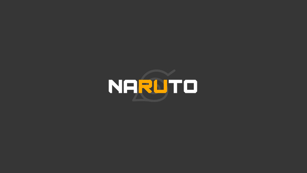Naruto Hidden Village Logo Minimal 5k Wallpaper