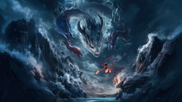 Ne Zha 2 (1336x768) Resolution Wallpaper