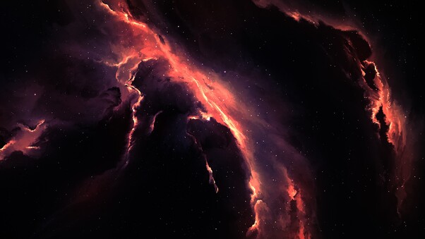 Nebula 3d Digital Art Wallpaper