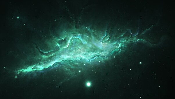 Nebula Space Art 5k Wallpaper