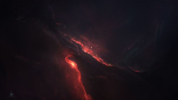 Nebula Space Scenery 4k Wallpaper