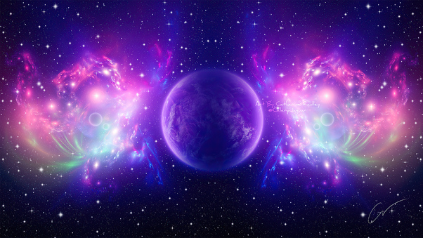 Nebula Space Scifi 4k Wallpaper