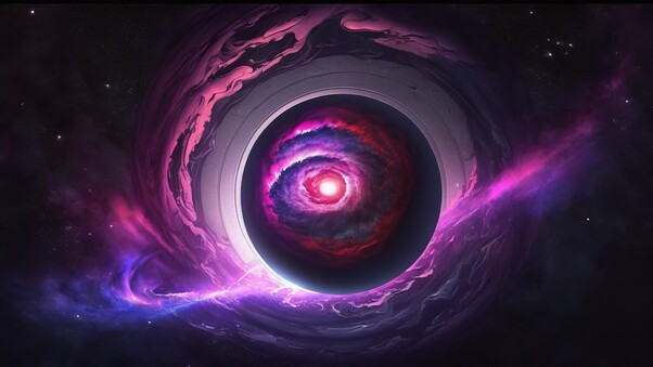 Nebula Stars Space Digital Art 4k Wallpaper