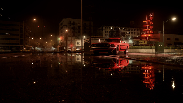 Need For Speed Muscle Car 10k Wallpaper