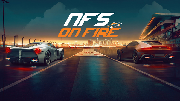 Need For Speed On Fire 5k Wallpaper