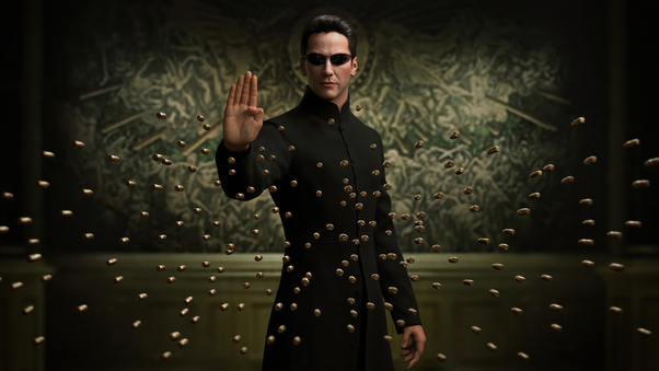 Neo Keanu Reeves The Matrix 5k Wallpaper