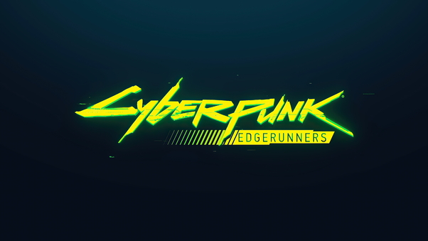 Netflix Cyberpunk Edgerunners Logo Wallpaper