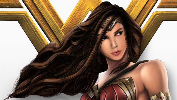 New Art Wonder Woman Wallpaper