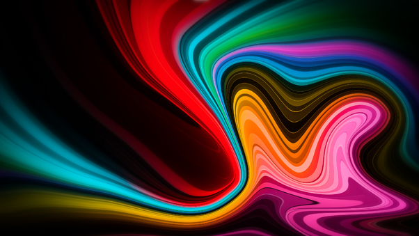 New Colors Formation Abstract 4k Wallpaper