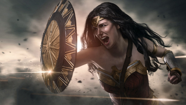 New Cosplay Of Wonder Woman Wallpaper