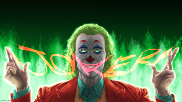 New Joker 4kartwork Wallpaper