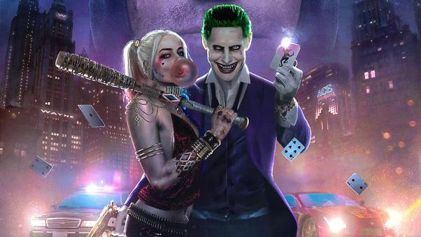 New Joker Harley Quinn Wallpaper