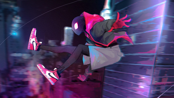 New Miles Morales Art, HD Superheroes, 4k Wallpapers, Images