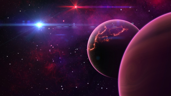 New Planet Universe 4k Wallpaper