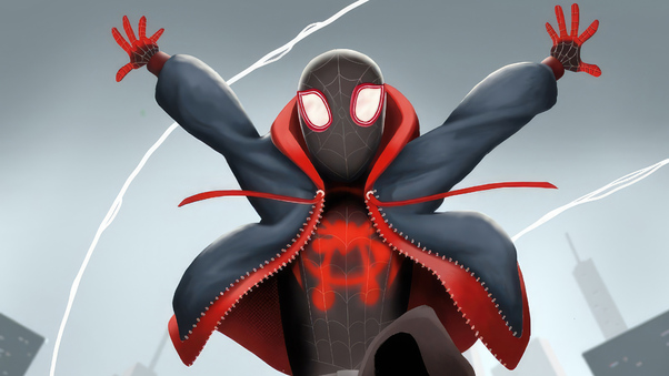 New Spider Man Miles 4k Wallpaper
