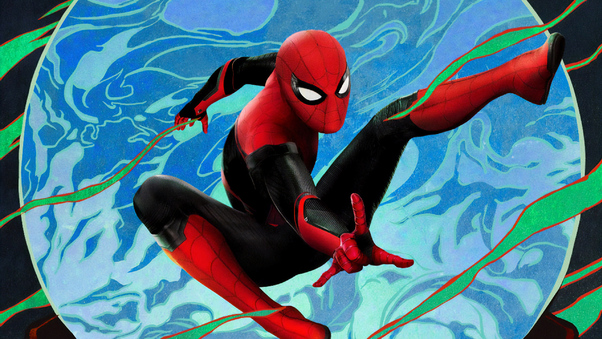 New Spiderman Far From Home Art Wallpaper