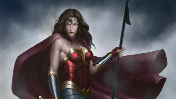 New Wonder Woman Artworks Wallpaper