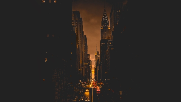 New York City Evening Wallpaper