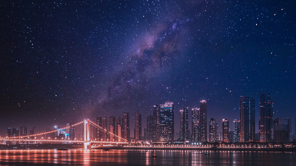 New York City Skyline 5k (3000x2000) Resolution Wallpaper