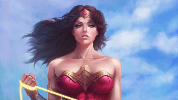 Newart Wonder Woman Wallpaper