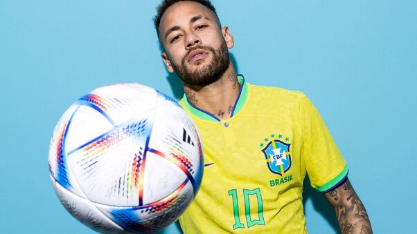 Neymar Jr Fifa World Cup Qatar Wallpaper