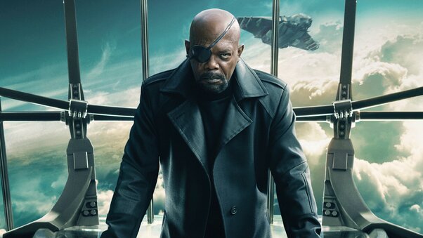 Nick Fury Captain America The Winter Soldier Wallpaper