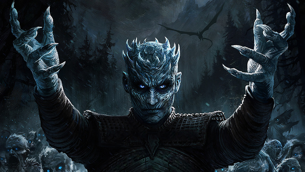 Night King Game Of Thrones Season 8 Art Wallpaper